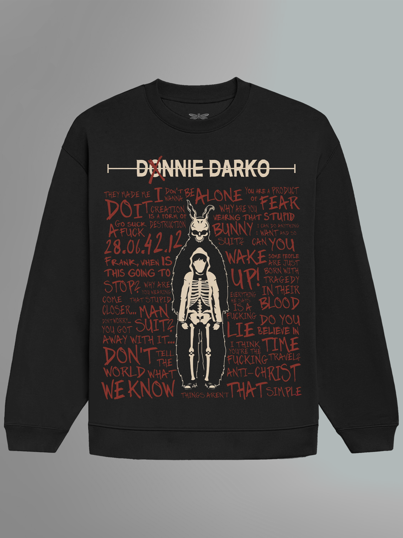Donnie Darko Sleepwalk Oversized Sweatshirt – MOQONO