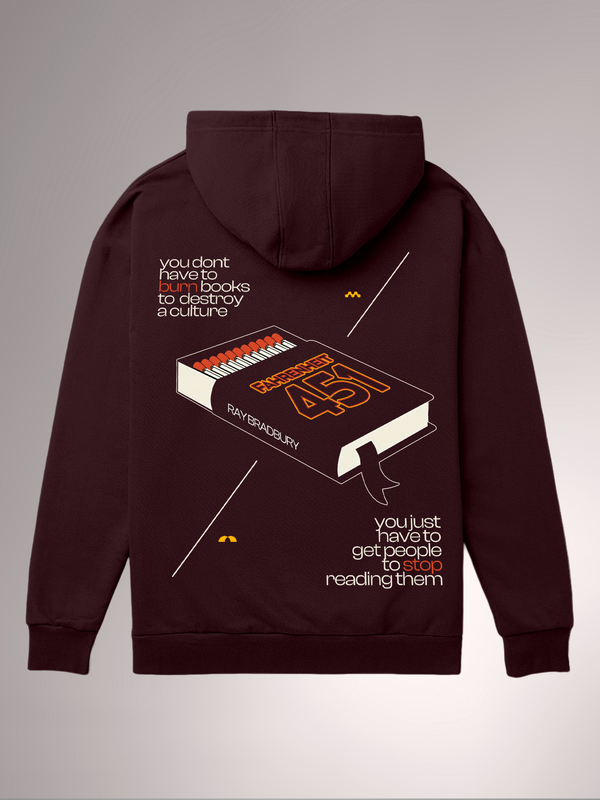 Fahrenheit 451 Regular Fit Hoodie
