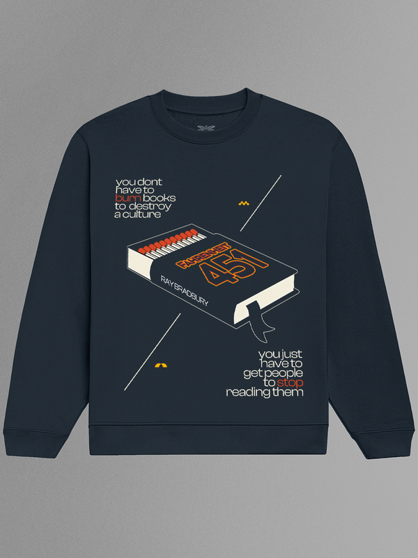 Fahrenheit 451 Regular Fit Sweatshirt