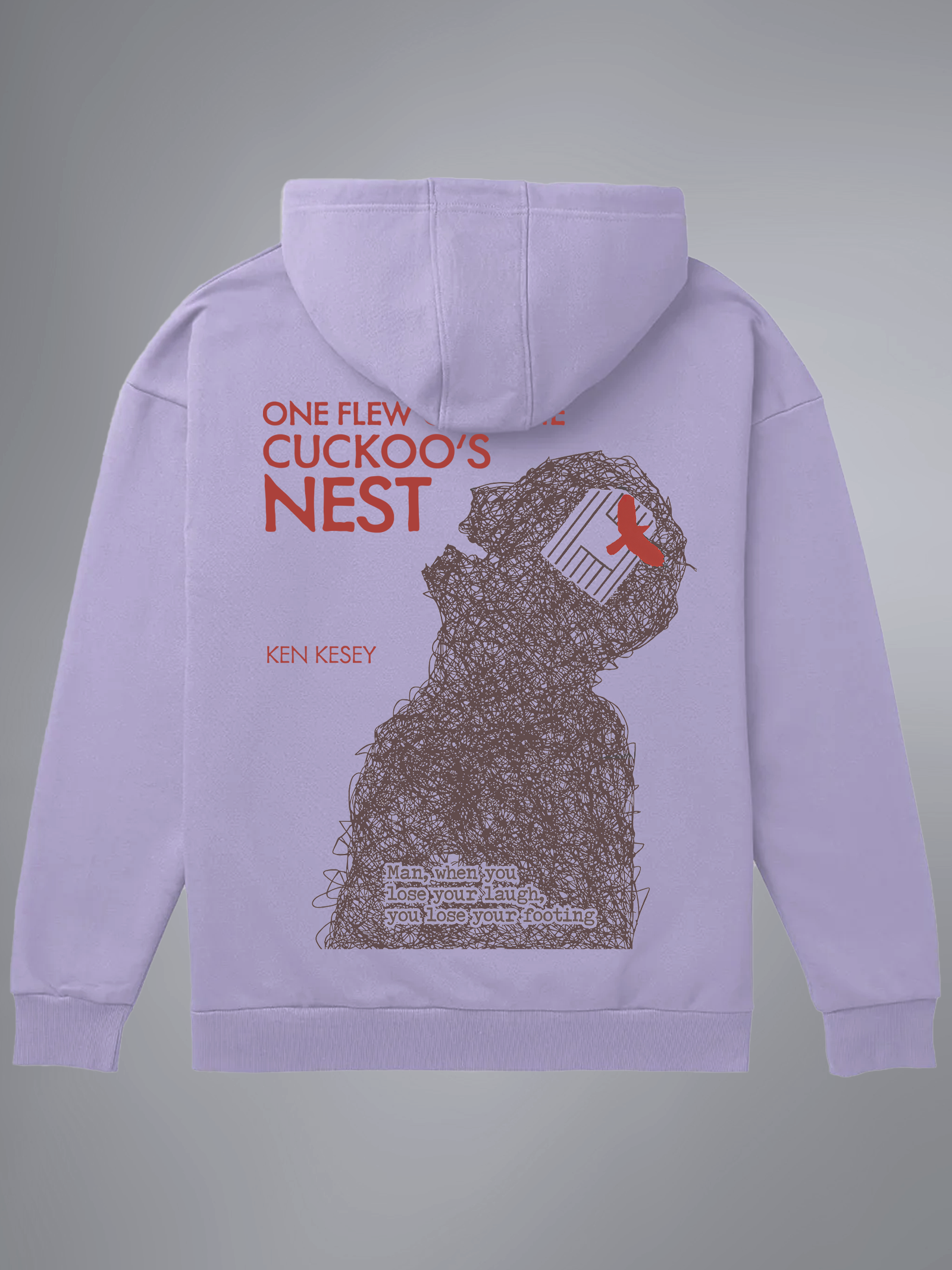 Fractured Nest Oversized Hoodie