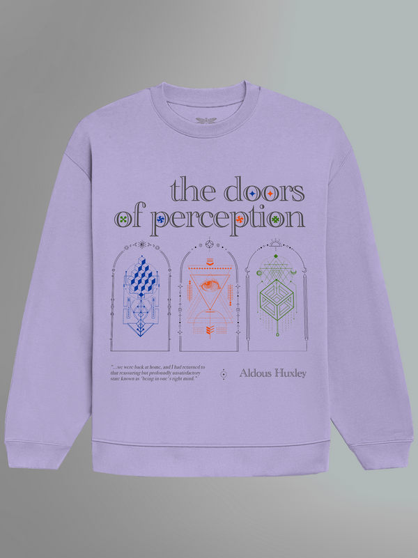The Doors of Perception Oversized Sweatshirt
