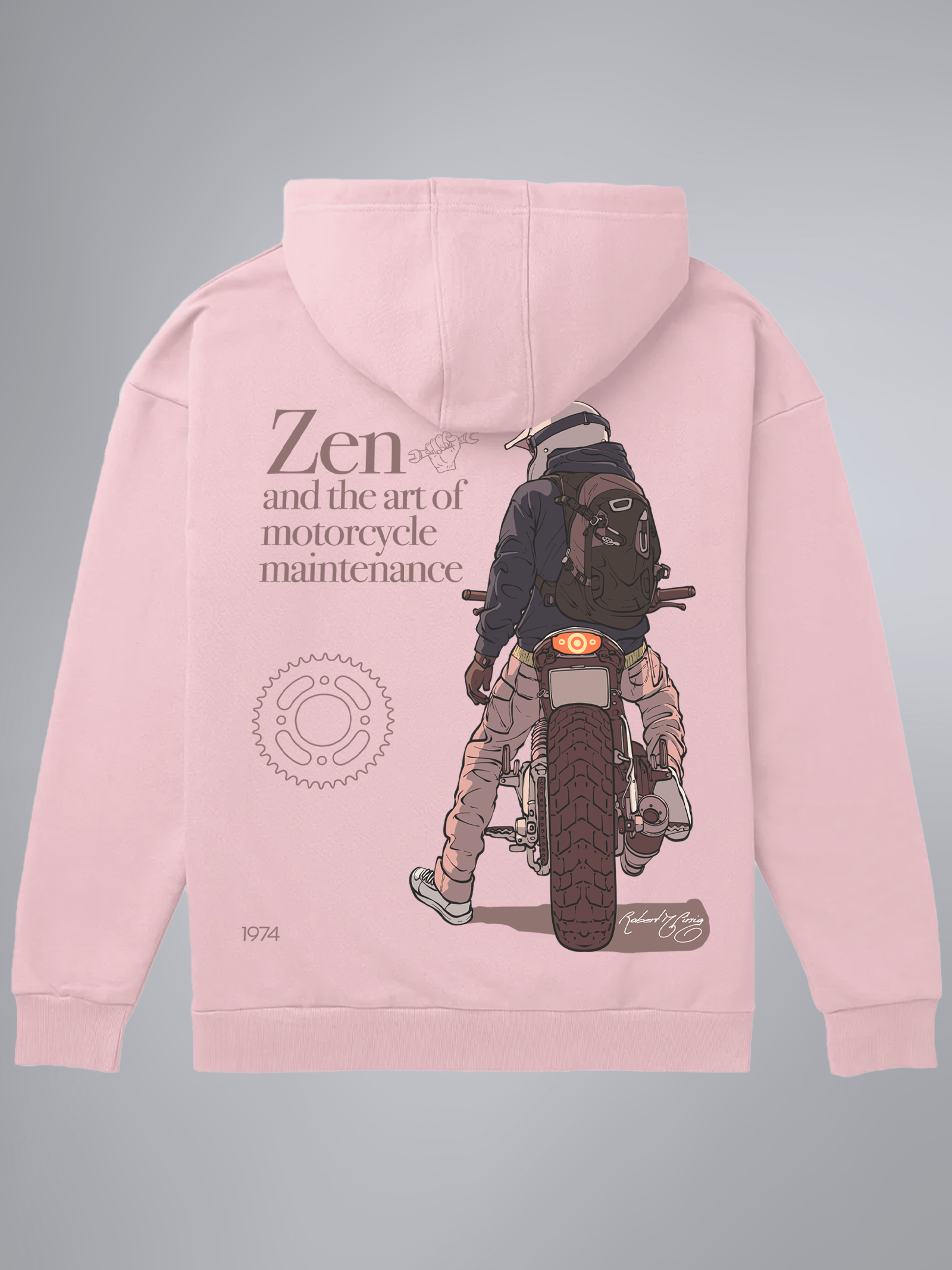 Zen and the Art Oversized Hoodie